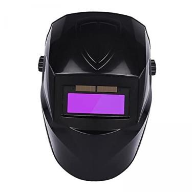 Imagem de Luzhengyang Máscara de soldagem de escurecimento automático 2X Balaclava para moagem de solda MIG TIG + faixa de cabeça ajustável, visão clara e íon abrangente, equipamento de soldagem para