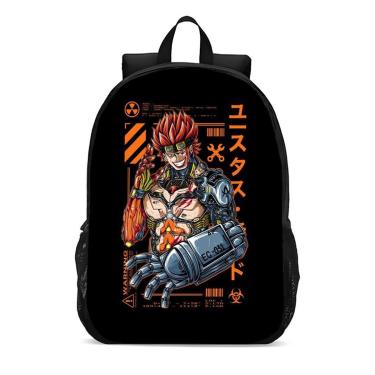 Imagem de Mochila Escolar Infanto Juvenil Anime Piratas One Piece Novidades 0394-Unissex