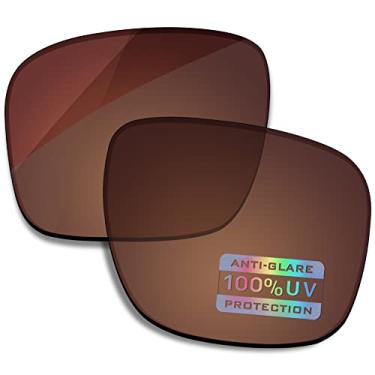 Imagem de Bowyer Lentes de reposição polarizadas para óculos de sol Oakley Holbrook XL OO9417 - marrom
