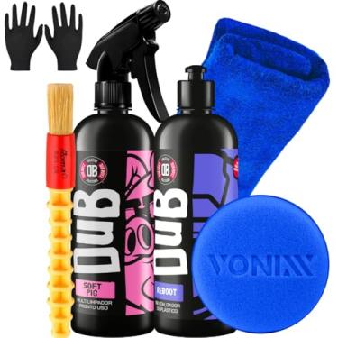 Imagem de Kit Limpa Renova Plástico Soft Pig Reboot 500ml Dub Boyz