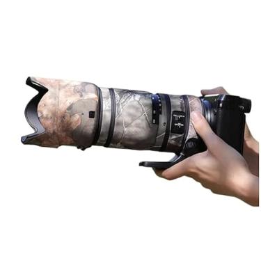 Imagem de CHASING BIRDS Revestimento de lente impermeável camuflado para FUJIFILM GF 100-200 mm F5.6 R LM OIS WR Capa protetora de lente à prova de chuva (camuflagem de pinheiro, com 1,4X e 2,0X TC)