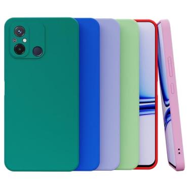 Imagem de Capa Capinha Case Compatível Xiaomi Redmi 12c Silicone Aveludada Com Proteção De Câmera [NOBRE STORE] (ROSA PINK)