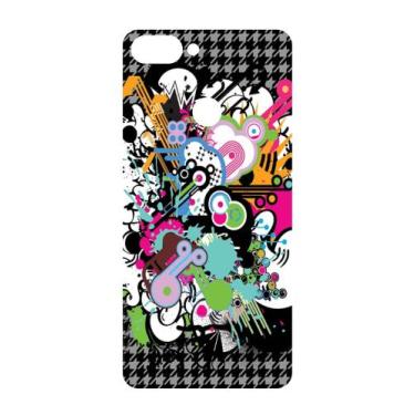 Imagem de Capa Adesivo Skin022 Verso Para Asus Zenfone Max Plus (M1) - KawaSkin