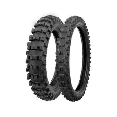 Imagem de Par Pneu 90/100-21 7 Days Enduro + Pneu 110/100-18 Exc Soft - Borilli