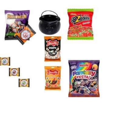 Imagem de Kit Doces P/ Halloween Dia Das Bruxas 800un  + 2 potes-Kit 3 - Lynx