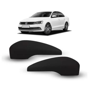 Imagem de Par Capa Retrovisor Passat Jetta 2011 2012 13 A 2017 C/Pisca - Blawer