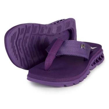 Imagem de Sandália Chinelo Kenner Anitta Rakka Feminino Lançamento, 38, Roxo