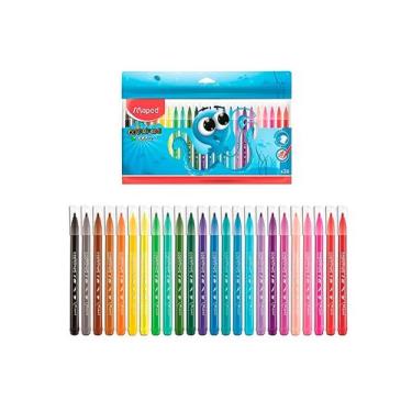 Imagem de Caneta hidrografica colorpeps ocean com 24 cores - MAPED