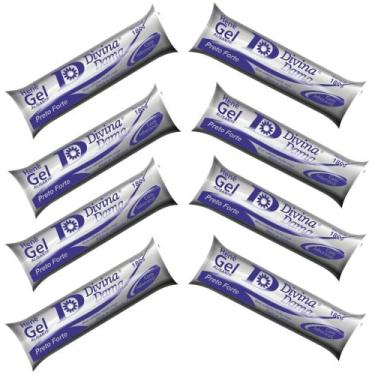 Imagem de Hene Em Gel Jaborandi 180g Divina Dama Preto Forte (Preto Azulado) Bis