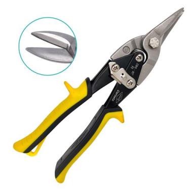 Imagem de Tesoura 10 pol Corta Calha Chapa Rufo Aviação Reto Cr-v - CORNETA