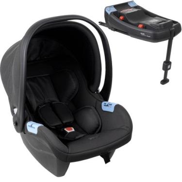 Imagem de Cadeirinha para Carro com Base ISOFIX Burigotto Materna Cinza