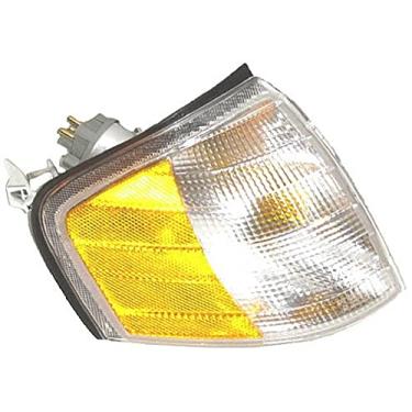 Imagem de Sherman Peça de substituição compatível com o conjunto de luz parklight do lado do passageiro Mercedes-Benz (número Partslink MB2521101)