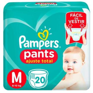 Imagem de Fralda Infantil Pampers Pants Ajuste Total Conf Sec Tamanhos - Procter