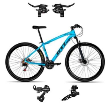 Imagem de Bicicleta 29 Gti Roma Mtb Aluminio Off Road 21v Shimano Freio à Disco 