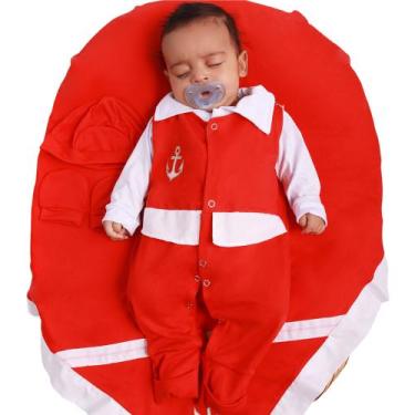 Imagem de Saída De Maternidade Bebê Marinheiro 05 Peças Envio Imediato - Pandora
