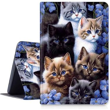 Imagem de DIGTIALL Capa para tablet Samsung Galaxy Tab S9 Ultra 2023/S8 Ultra 2022 de 14,6 polegadas (modelo SM-X910/X916/X918/X900/X906), capa protetora de couro sintético dobrável com hibernar/despertar