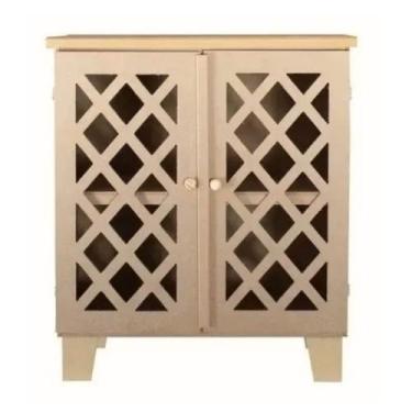 Imagem de Cômoda Treliça 2 Portas Decoração Chá Casa Nova, Noivado - ANA DECORAÇ