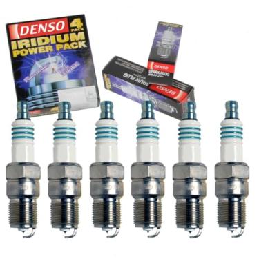Imagem de 6 velas de ignição DENSO Iridium Power compatíveis com Ford Mustang 4.0L V6 2005-2010