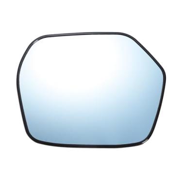 Imagem de X AUTOHAUX Substituição de vidro retrovisor do lado direito do passageiro do carro com placa de suporte vidro azul aquecido para Honda CR-V CRV 2007-2011