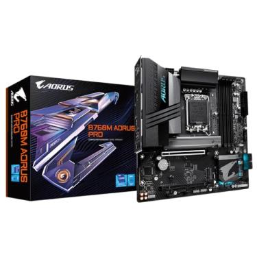 Imagem de Placa Mãe Gigabyte B760M AORUS PRO (LGA 1700/4xDDR5/HDMI/DP/M.2/USB 3.2)