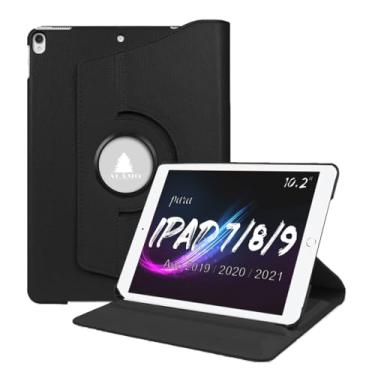 Imagem de Capa Case Giratória para Novo iPad 2021 De 9a Geração De 10.2 - Preta