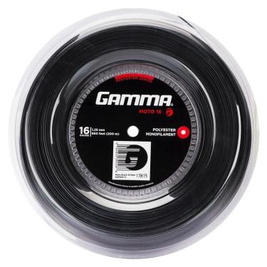 Imagem de Corda Gamma Moto 16L 1.29mm Preta Rolo com 200 metros