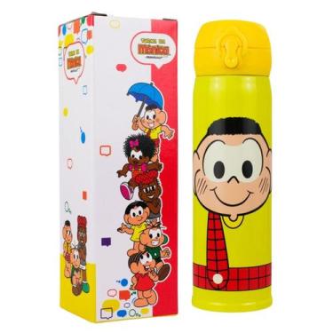 Imagem de Garrafa Termica de Inox 400ml Turma da Monica - Taimes, Cascão