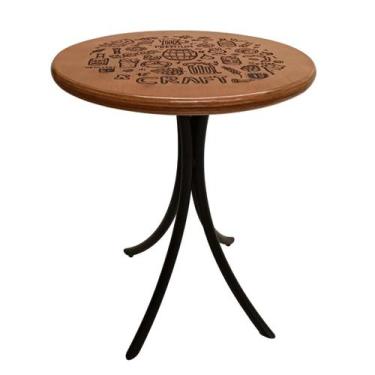 Imagem de Mesa Bistrô Laminado Personalizado baixo -  DG Móveis