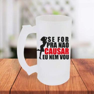 Imagem de Caneca De Chopp Jateada Personalizada Amiga Parceira Cachaceira Frases