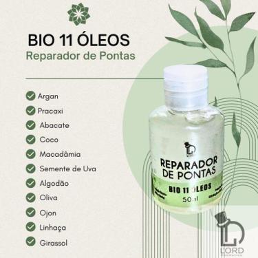 Imagem de Reparador de Pontas Bio 11 Óleos Cheiro de chiclete 50ml Lord Cosmetic