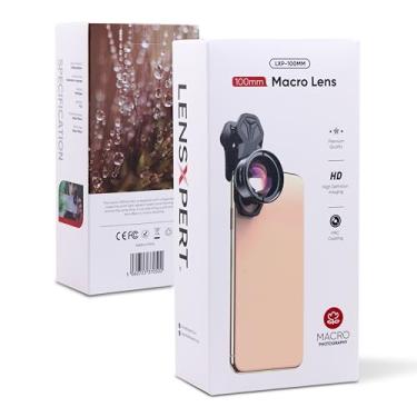 Imagem de LensXpert® Lente macro profissional de 100 mm para fotografia de longa distância, lente de câmera de telefone 4K HD, sem distorção, fundo borrado compatível com iPhone 11/XS/XS Max/XR/X/8/8 Plus, Pix