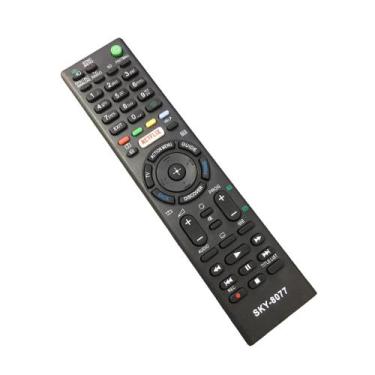 Imagem de Controle Remoto + Pilhas - Para Tv Sony Sky 8077 - Multi Qualidade