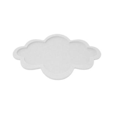 Imagem de Kit 3 Bandeja Festa Nuvem G 42x30x2 Mdf Madeira Pintado - Atacadão do 