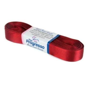 Imagem de Fita de Cetim Progresso 15mm nº3 - 10m Cor 389 Vinho - 01 unidade - Fi