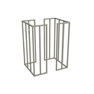 Imagem de Base Mesa De Jantar Duina M067 Niquel-branco - Kappesberg