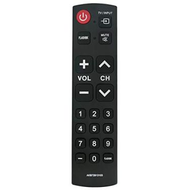 Imagem de Controle remoto de substituição AULCMEET AKB72913103 compatível com LG Smart TV 55LE5500 42LD520 42LE5500 55LD650 55LE8500 32LD550 42LH90 47LH90 55LH90 42SL90 47SL80 47SL80 47SL80 47LD650 42LD550