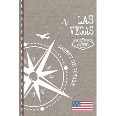 Imagem de Las Vegas Carnet de Voyage: Cahier de Voyageurs Dot Grid Pointillé A5 - Dotted Journal de bord pour Ecrir. Livre pour l'écriture, dessiner. Souvenirs d'activités vacances - Notebook á points