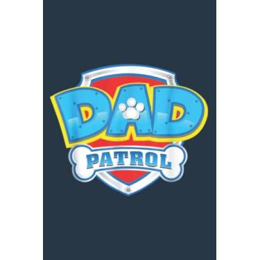 Imagem de Dad Patrol Funny Daddy Party Birthday Father: Study Notebook, 6 x 9 inches, 120 pages