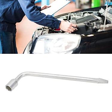 Imagem de Ferramenta de Reparo de Soquete de Extremidade Com Fenda Tipo L Chave de Roda de Pneu Sobressalente para Reparo de Carro (17mm)