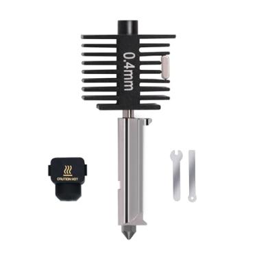 Imagem de KOYOFEI Kit De Atualização A1 Mini Hotend, Kit De Bloco De Aquecimento De Cabeça De Impressão De Impressora 3D Com Bico De Aço Temperado De 0,4 Mm E Meias De Silicone Para Bambu Lab A1/A1 Mini