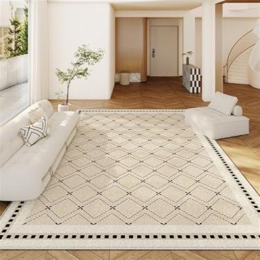 Imagem de HJZSZX Tapete para sala de estar, quarto, tapete de pelo curto, fácil de limpar, tapete para sofá, área grande, decoração para casa, tapetes para os pés, DD500, QT, A, 300x400CM