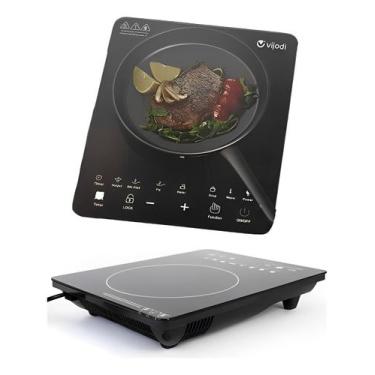 Imagem de Cooktop Indução Fogão elétrico 1 Boca Slim Touch digital 1800w - Vijol