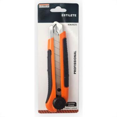 Imagem de Estilete Emborrachado Starfer 25Mm