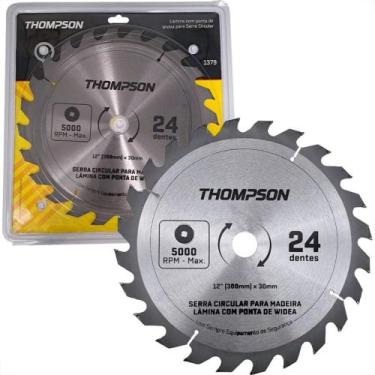 Imagem de Serra Circular Widea Thompson 12''X 24 Dentes X 30Mm - MAC FER