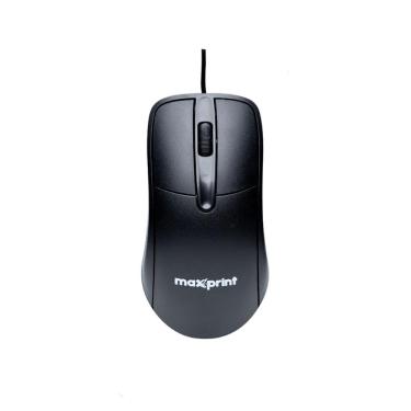 Imagem de Mouse USB Maxprint OfficeEasy - 1200DPI - Preto - 60000154