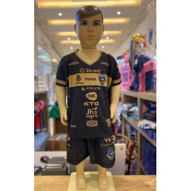Imagem de Conjunto Infantil Pato Futsal  - Inove Uniformes Personalizados, Preto