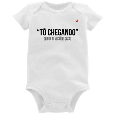Imagem de Body Bebê Tô chegando - Foca na Moda, Branco, G