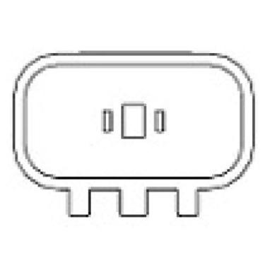 Imagem de Interruptor da luz da ré Mitsubishi L300 1995 a 1999 3-RHO