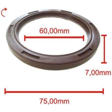 Imagem de Retentor dianteiro do virabrequim Renault Master 2004 a 2013 - BASTOS