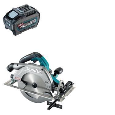 Imagem de Serra Circular 235mm 40V XGT HS010GZ 5.0ah Brushless Makita